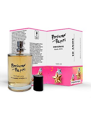 Edição 10 ANOS 100 ml - MEGA Perfume para Artesanato e Papelaria - Perfume para Papel