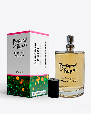ALECRIM E MEL 100 Ml - MEGA Perfume Para Artesanato e Papelaria - Perfume para Papel