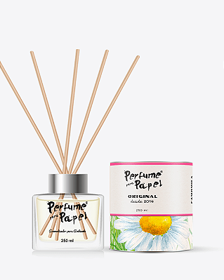 CAMOMILA - Difusor de Varetas para Ambiente  250 ml com 10 varetas