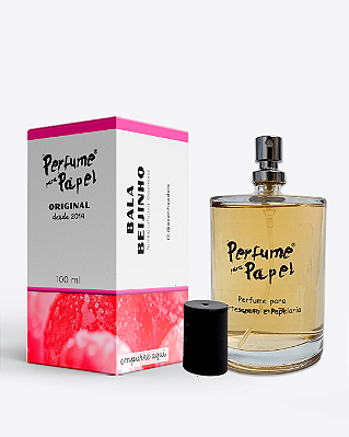 BALA BEIJINHO 100 Ml - MEGA Perfume Para Artesanato e Papelaria - Perfume para Papel