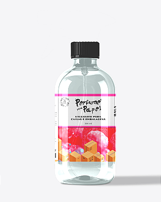 BALA BEIJINHO 500 ml - REFIL Perfume para Caixa e Embalagens - Perfume para Papel