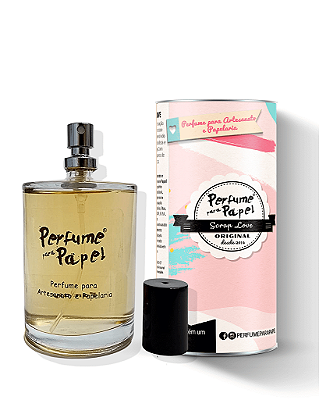 SCRAP LOVE 100 ml - MEGA Perfume para Artesanato e Papelaria - Perfume para Papel