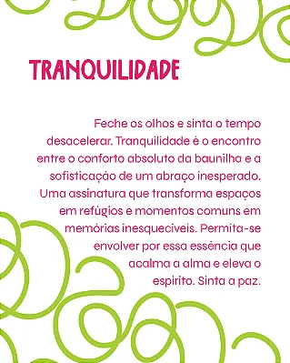 TRANQUILIDADE 2 ml - POCKET Perfume para Artesanato e Papelaria - Perfume para Papel