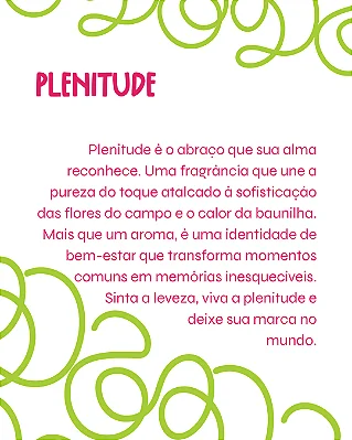 PLENITUDE 2 ml - POCKET Perfume para Artesanato e Papelaria - Perfume para Papel