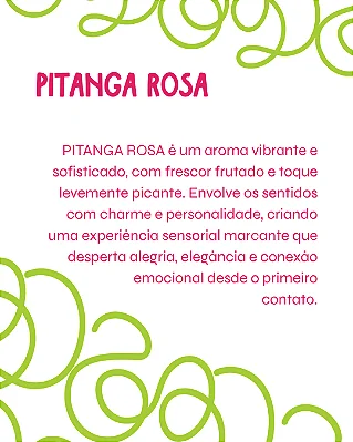 PITANGA ROSA 2 ml - POCKET Perfume para Artesanato e Papelaria - Perfume para Papel