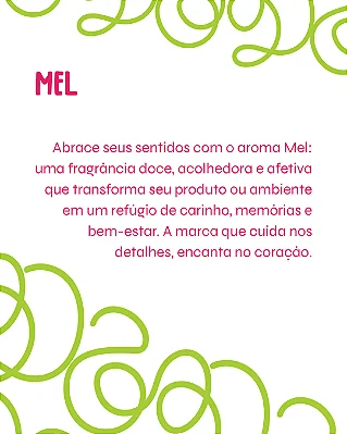 MEL 2 ml - POCKET Perfume para Artesanato e Papelaria - Perfume para Papel
