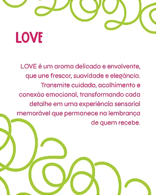 LOVE 2 ml - POCKET Perfume para Artesanato e Papelaria - Perfume para Papel