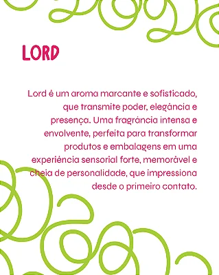 LORD 2 ml - POCKET Perfume para Artesanato e Papelaria - Perfume para Papel