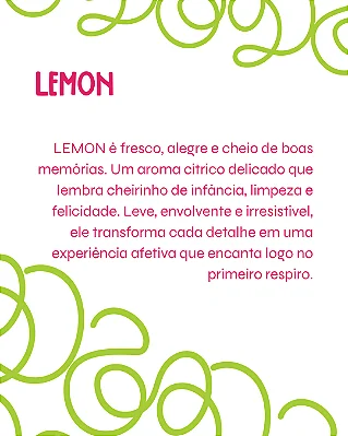 LEMON 2 ml - POCKET Perfume para Artesanato e Papelaria - Perfume para Papel