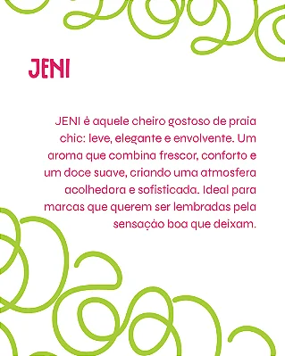 JENI 2 ml - POCKET Perfume para Artesanato e Papelaria - Perfume para Papel