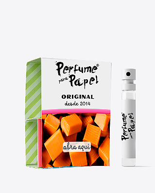 CARAMELO 2 ml - POCKET Perfume para Artesanato e Papelaria - Perfume para Papel