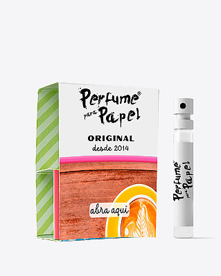 CAPPUCCINO 2 ml - POCKET Perfume para Artesanato e Papelaria - Perfume para Papel