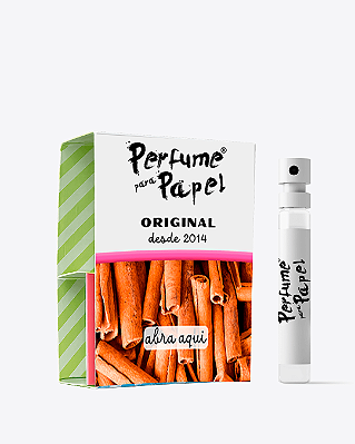 CANELA 2 ml - POCKET Perfume para Artesanato e Papelaria - Perfume para Papel