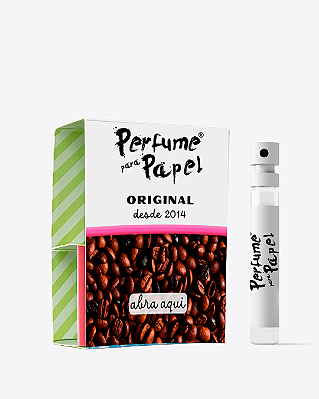 CAFÉ 2 ml - POCKET Perfume para Artesanato e Papelaria - Perfume para Papel