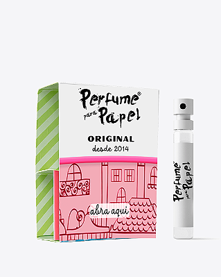 BAUNILHA 2 ml - POCKET Perfume para Artesanato e Papelaria - Perfume para Papel
