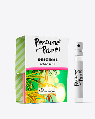 BAMBOO 2 ml - POCKET Perfume para Artesanato e Papelaria - Perfume para Papel