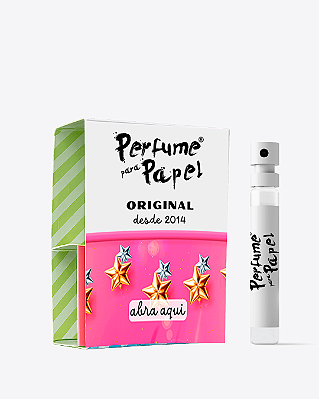 EDIÇÃO 10 ANOS 2 ml - POCKET Perfume para Artesanato e Papelaria - Perfume para Papel