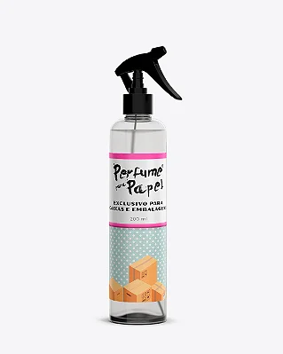 TRANQUILIDADE 200 ml - SPRAY Perfume para Caixa e Embalagens - Perfume para Papel