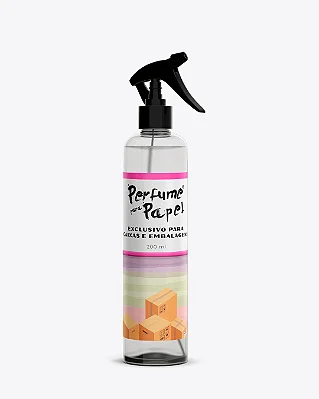 PURO AMOR 200 ml - SPRAY Perfume para Caixa e Embalagens - Perfume para Papel