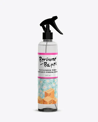PLENITUDE 200 ml - SPRAY Perfume para Caixa e Embalagens - Perfume para Papel