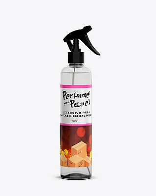 MISTÉRIO 200 ml - SPRAY Perfume para Caixa e Embalagens - Perfume para Papel