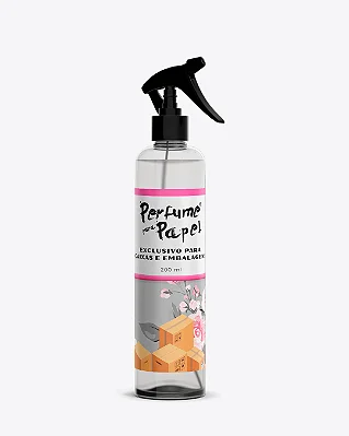 MEU ACONCHEGO 200 ml - SPRAY Perfume para Caixa e Embalagens - Perfume para Papel