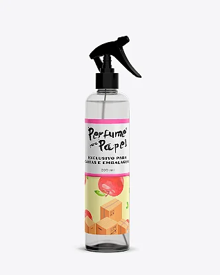 MAÇÃZINHA 200 ml - SPRAY Perfume para Caixa e Embalagens - Perfume para Papel