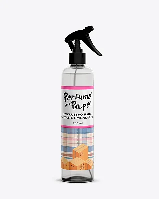 LUIZA 200 ml - SPRAY Perfume para Caixa e Embalagens - Perfume para Papel