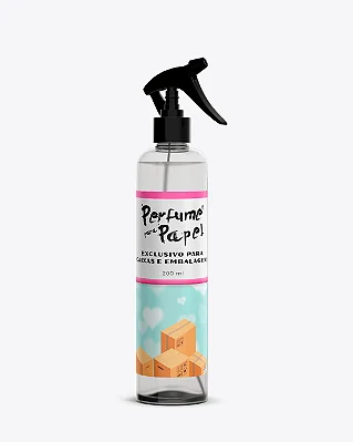 LOVE 200 ml - SPRAY Perfume para Caixa e Embalagens - Perfume para Papel