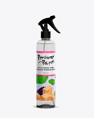 LIZ 200 ml - SPRAY Perfume para Caixa e Embalagens - Perfume para Papel