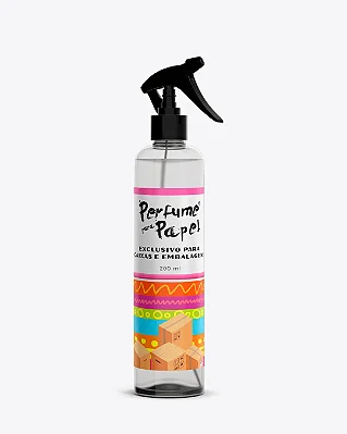LICHIA 200 ml - SPRAY Perfume para Caixa e Embalagens - Perfume para Papel