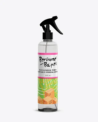 LEMON 200 ml - SPRAY Perfume para Caixa e Embalagens - Perfume para Papel
