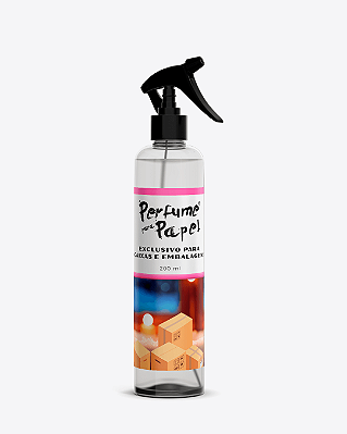 GENGIBRE 200 ml - SPRAY Perfume para Caixa e Embalagens - Perfume para Papel