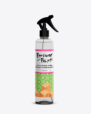 FRESCOR DA MANHÃ 200 ml - SPRAY Perfume para Caixa e Embalagens - Perfume para Papel
