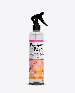 FLOR DO CAMPO 200 ml - SPRAY Perfume para Caixa e Embalagens - Perfume para Papel