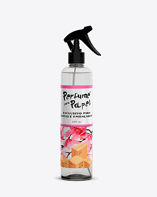 DOCES MAGNÓLIAS 200 ml - SPRAY Perfume para Caixa e Embalagens - Perfume para Papel