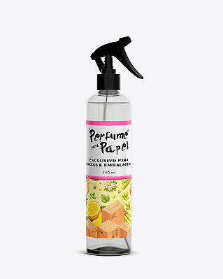 CLARISSE 200 ml - SPRAY Perfume para Caixa e Embalagens - Perfume para Papel