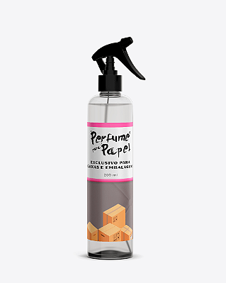 CARTONAGEM DE LUXO 200 ml - SPRAY Perfume para Caixa e Embalagens - Perfume para Papel