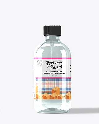 LUIZA 500 ml - REFIL Perfume para Caixa e Embalagens - Perfume para Papel
