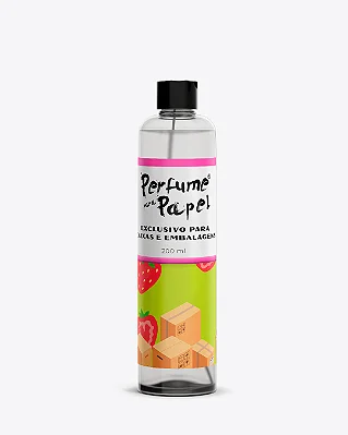 MORANGUINHO 200 ml - REFIL Perfume para Caixa e Embalagens - Perfume para Papel