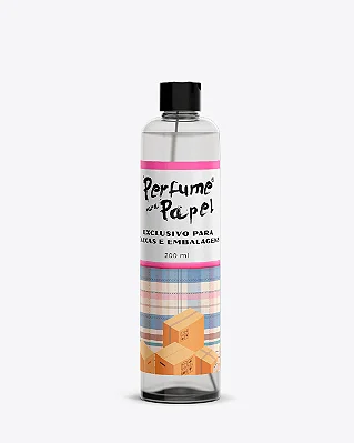 LUIZA 200 ml - REFIL Perfume para Caixa e Embalagens - Perfume para Papel