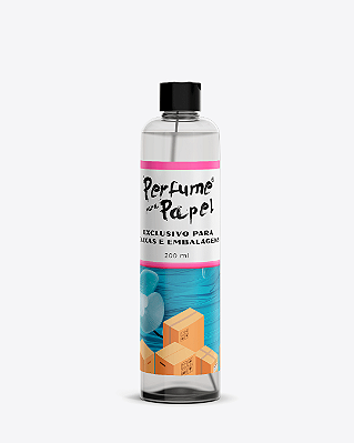 ELEGÂNCIA 200 ml - REFIL Perfume para Caixa e Embalagens - Perfume para Papel