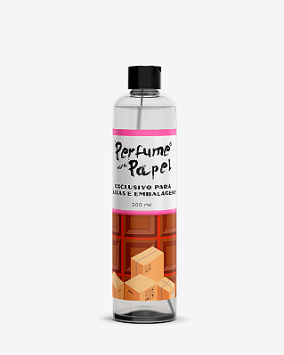 CHOCOLATE 200 ml - REFIL Perfume para Caixa e Embalagens - Perfume para Papel