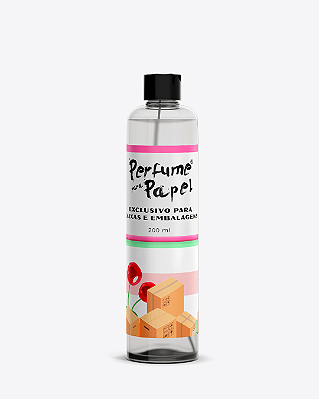 CEREJA E AVELÃ 200 ml - REFIL Perfume para Caixa e Embalagens - Perfume para Papel