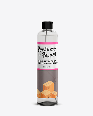CARTONAGEM DE LUXO 200 ml - REFIL Perfume para Caixa e Embalagens - Perfume para Papel