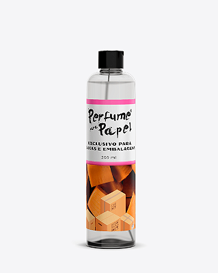 CARAMELO 200 ml - REFIL Perfume para Caixa e Embalagens - Perfume para Papel