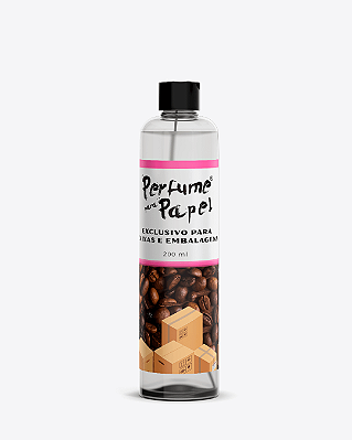 CAFÉ 200 ml - REFIL Perfume para Caixa e Embalagens - Perfume para Papel