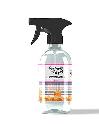 LUIZA 500 ml - SPRAY Perfume para Caixa e Embalagens - Perfume para Papel