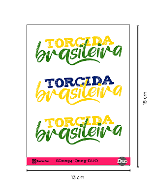 Transfer Termocolante DTF Cartela 13x18cm Copa