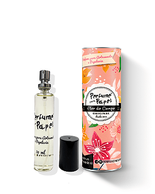 FLOR DO CAMPO 30 ml - Perfume para Artesanato e Papelaria - Perfume para Papel